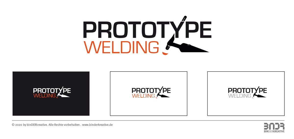 Prototype-Welding, Logodesign, Marke, Branding, Corporate Design, Logoentwurf